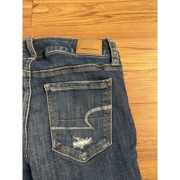 American Eagle Jeans Women's Size 0 Short Stretch Skinny Jeggins Denim - Picture 7 of 12